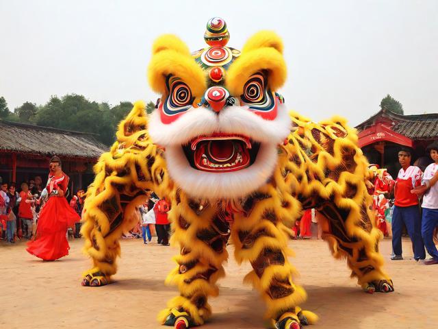 九游体育网站_ 乡村传统舞狮比赛，文化的节奏与运动的激情