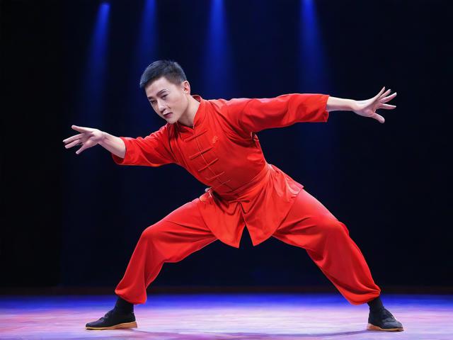 九游体育网站_ 传统武术表演会，文化韵味在运动中绽放，武术演出