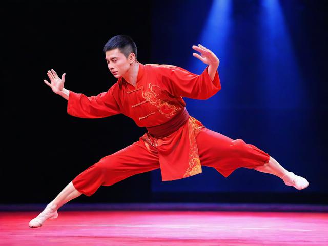 九游体育网站_ 传统武术表演会，文化韵味在运动中绽放，武术演出