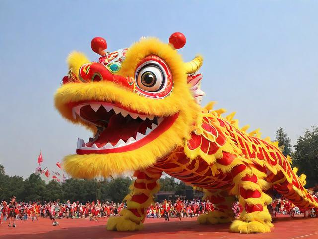 九游体育网站_ 传统民俗龙舞运动会，文化与运动的完美结合，运动会舞龙表演视频