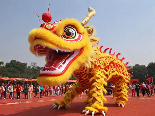九游体育网站_ 传统民俗龙舞运动会，文化与运动的完美结合，运动会舞龙表演视频